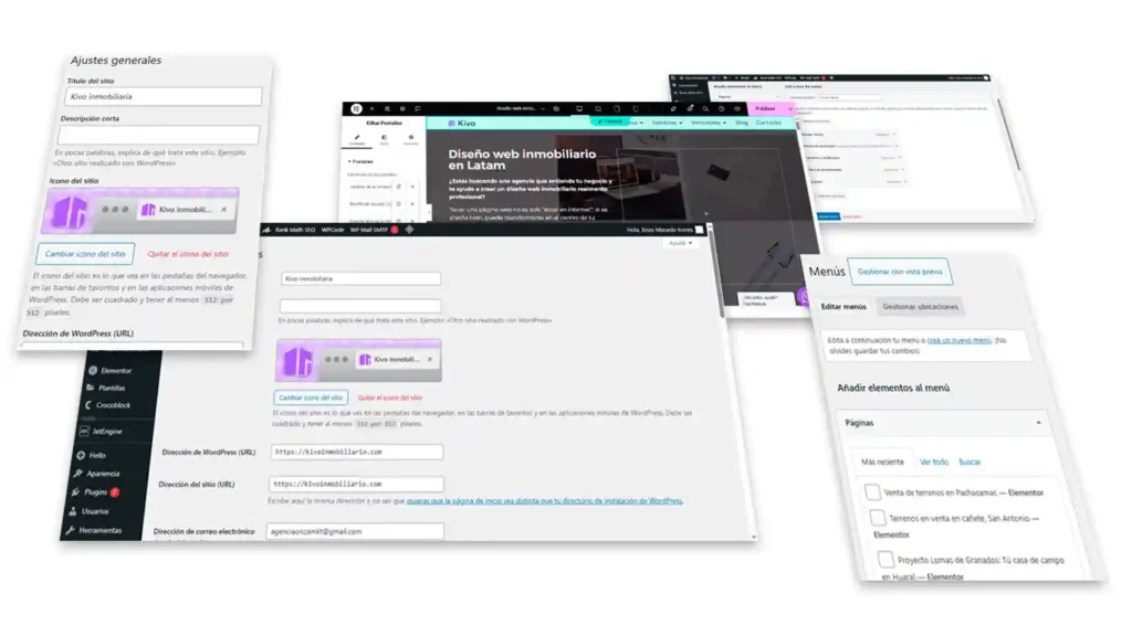 administración facil de tu pagina web