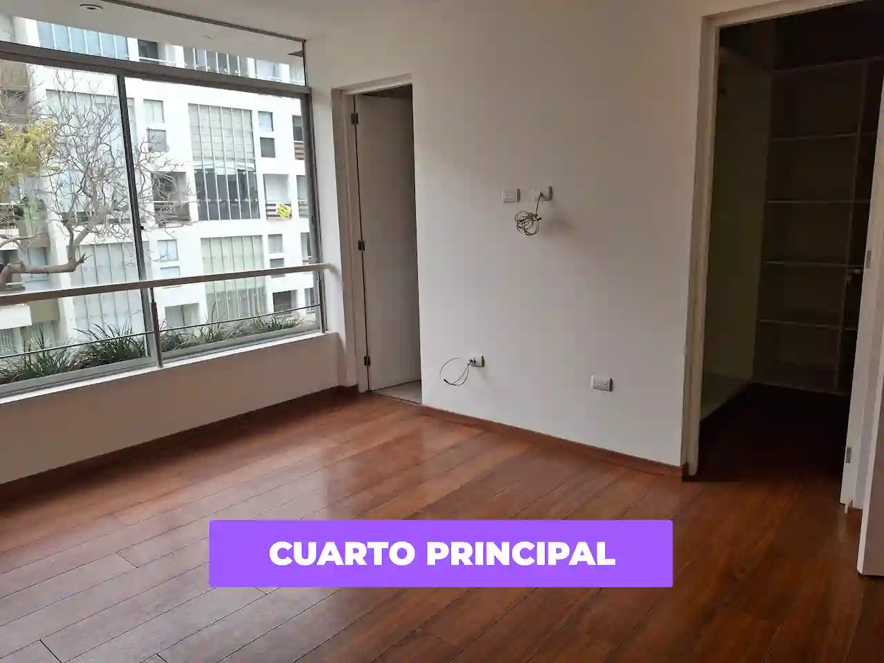 cuarto principal departamento en miraflores en venta