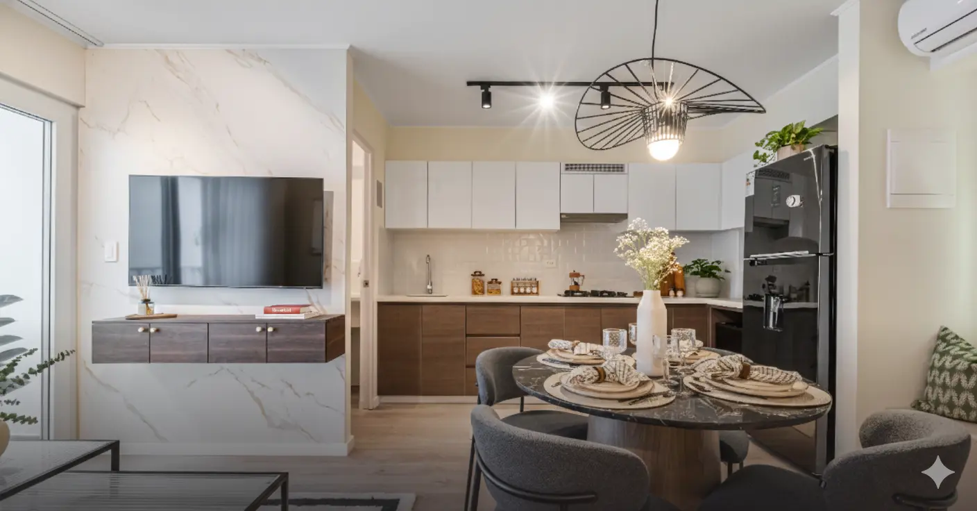 departamentos en venta en paseo de la república comedor y cocina