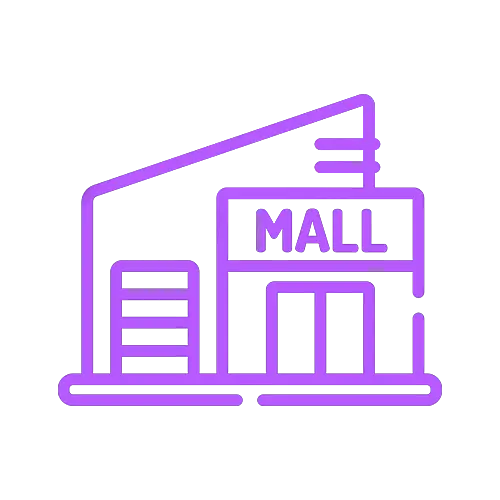 Cercanía a centros comerciales y supermercados