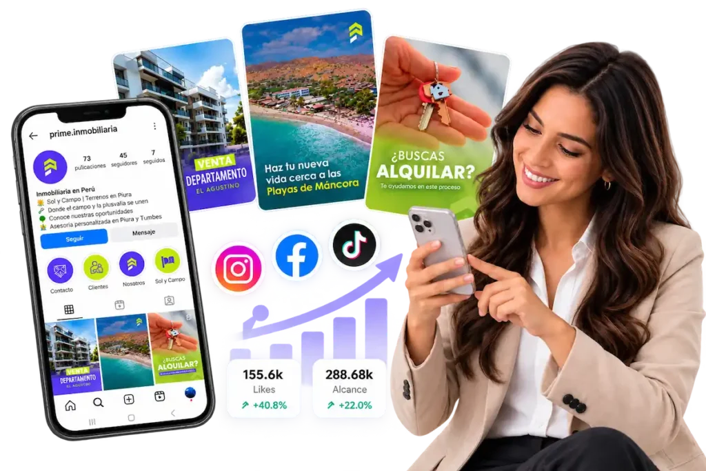 Social media inmobiliario en Lima, Perú