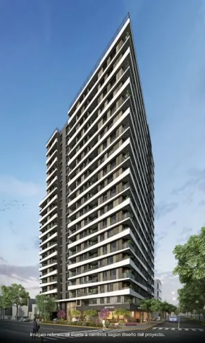 Departamentos en venta cerca a Larcomar fachada vertical